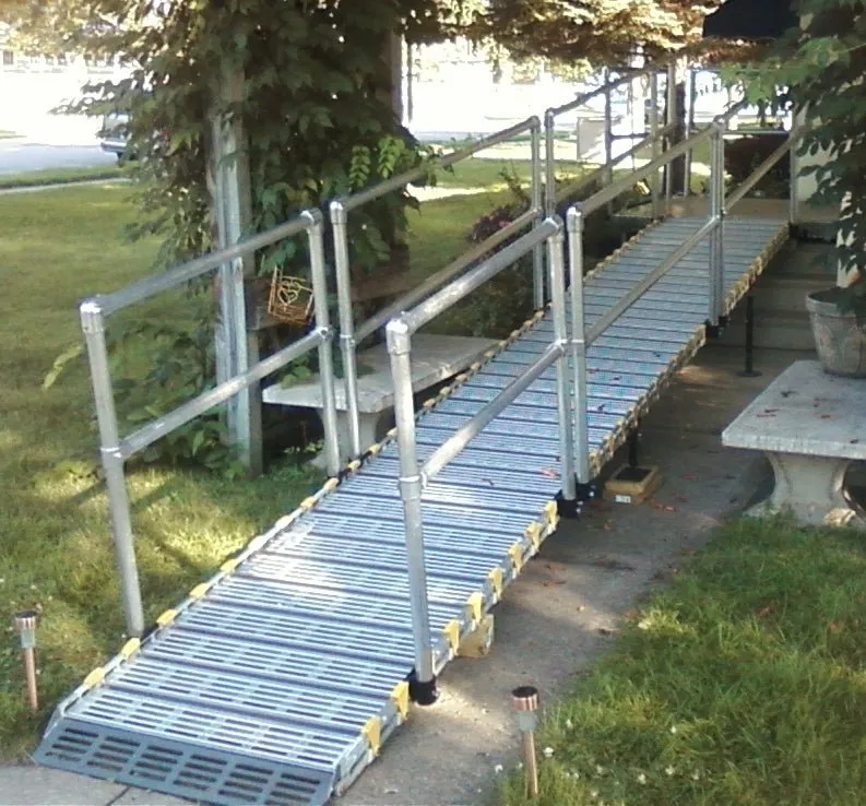 26" Wide Modular Ramp System without Handrails