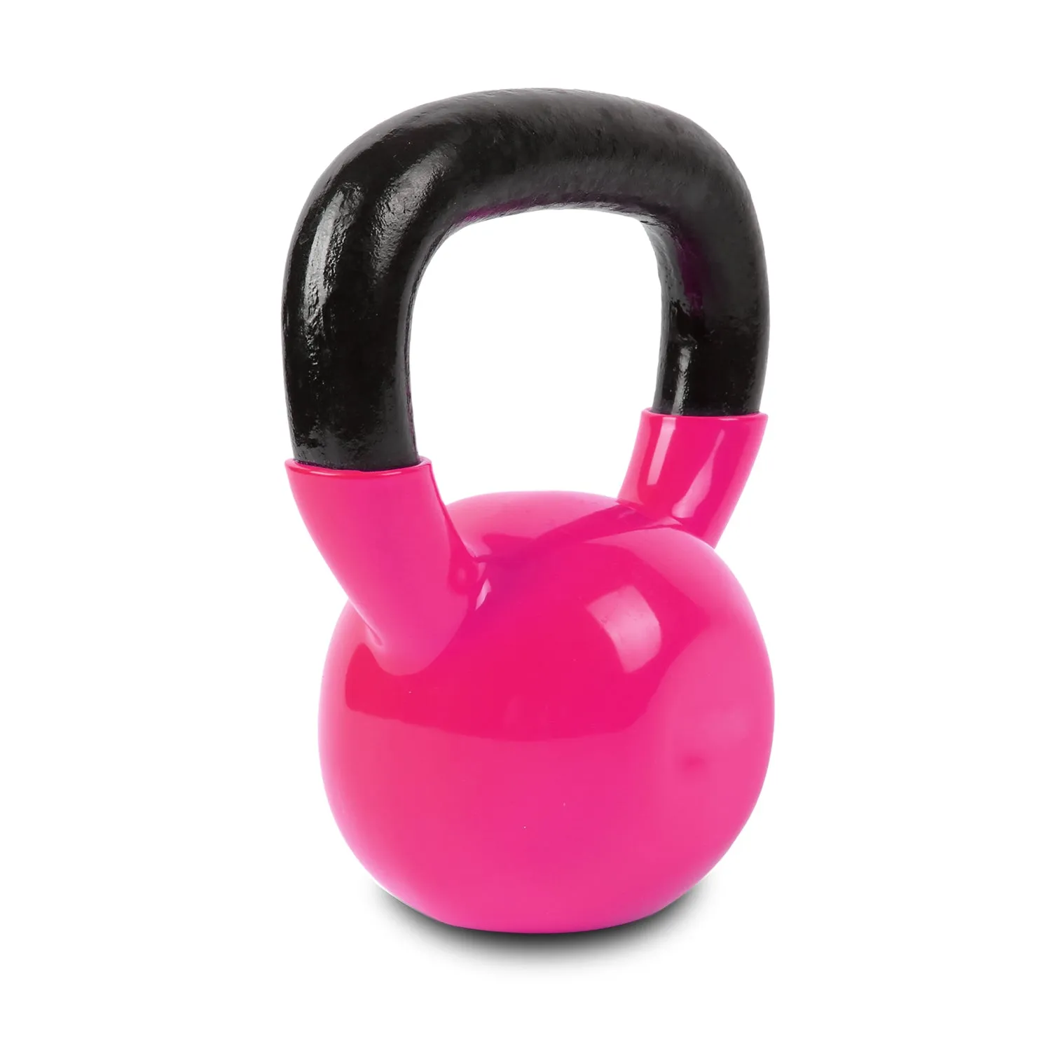 4kg Vinyl Dipped Kettlebell for Strength Training