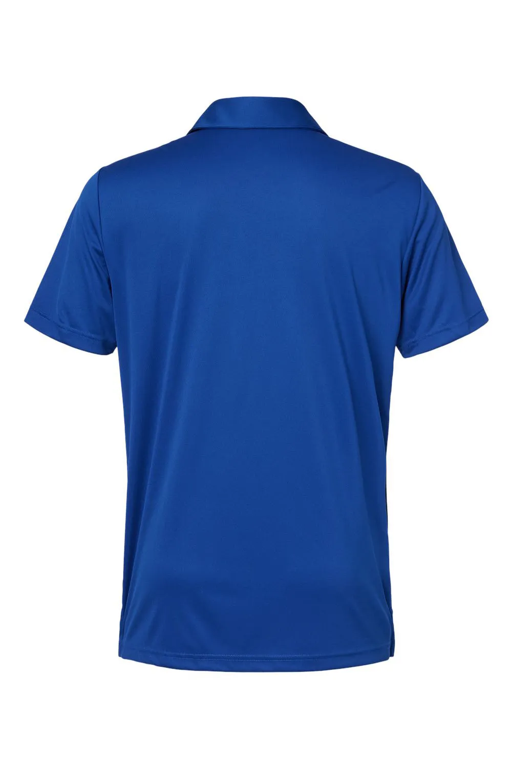 Adidas Mens Merch Block UPF 50  Short Sleeve Polo Shirt - Collegiate Royal Blue/Grey - NEW