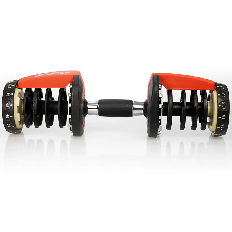 Adjustable 24kg Dumbbells Set with Stand, 15 Weights