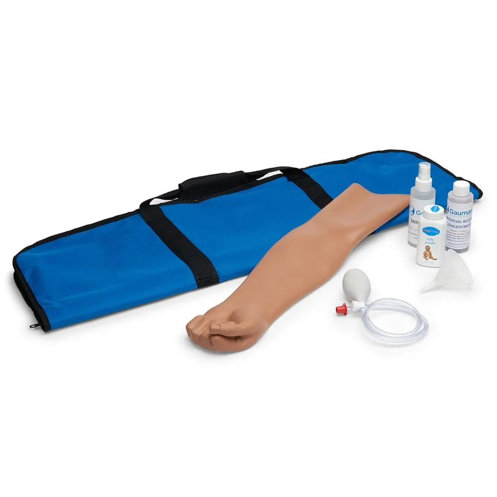 Advanced Multipurpose Venous Training Arm For IV, IM, and Sub-Q Practice, Right Arm, Medium