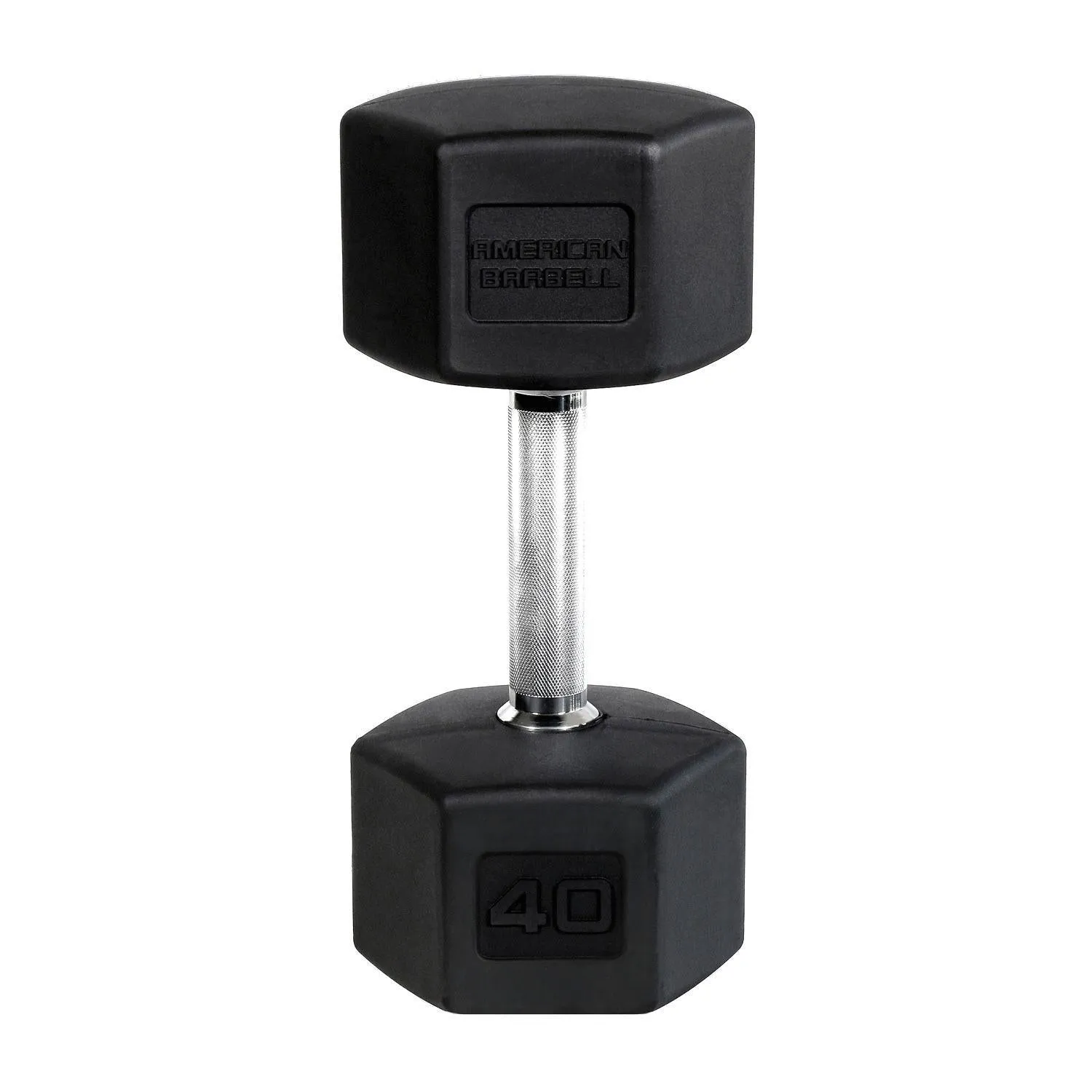 American Barbell Rubber Hex Dumbbells