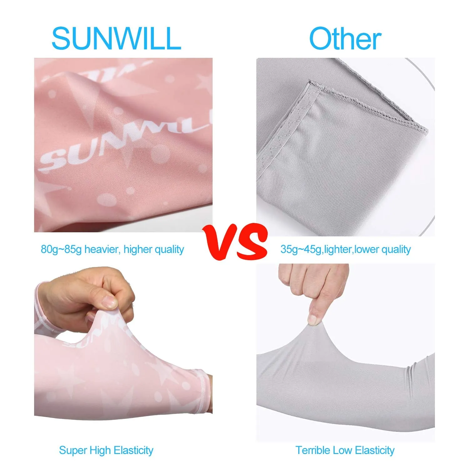 Arm Sleeves UV Sun Protection Cooling Sleeves