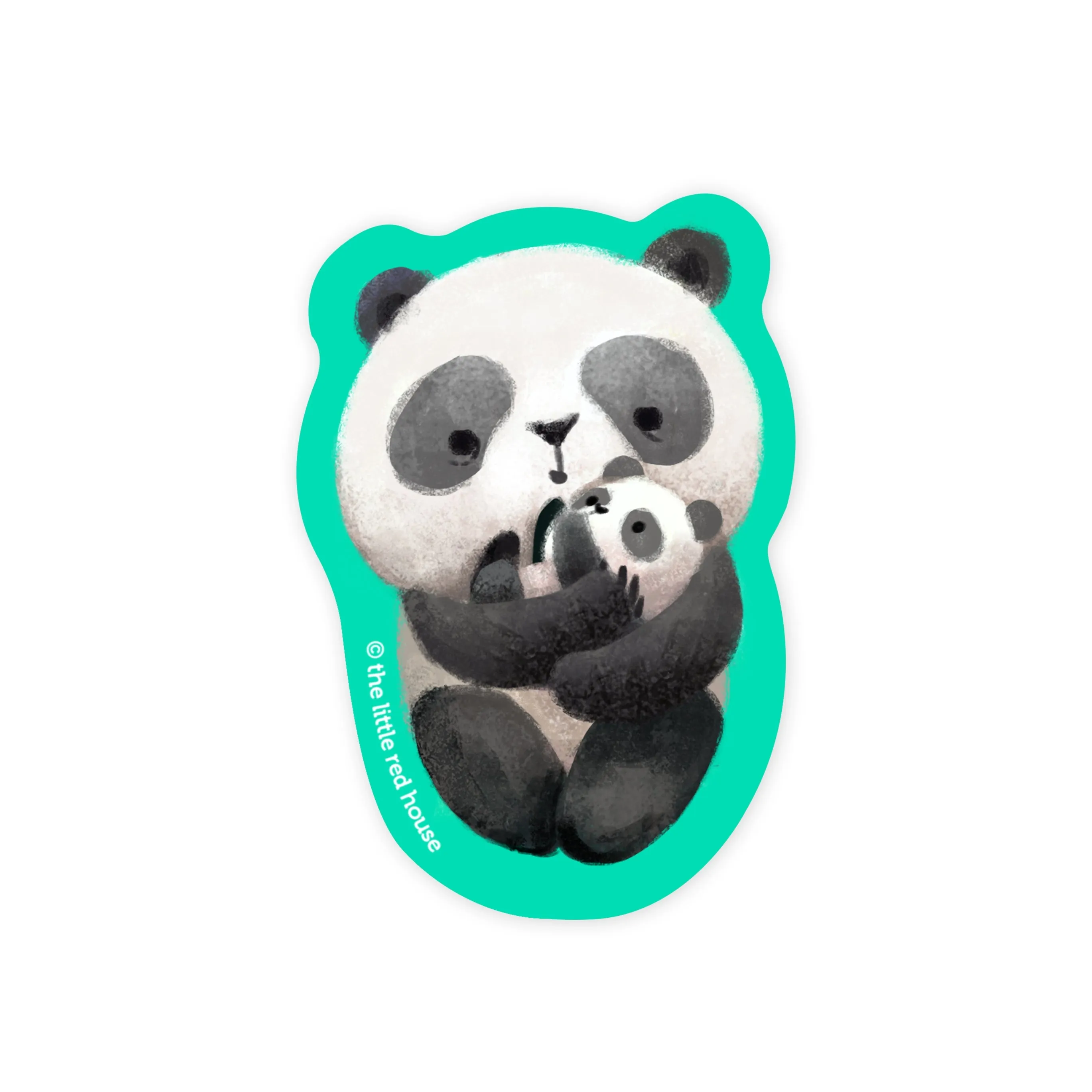 Baby Panda Vinyl Sticker