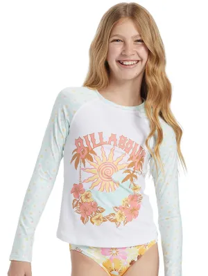 Billabong Girls Flower Power Rashvest