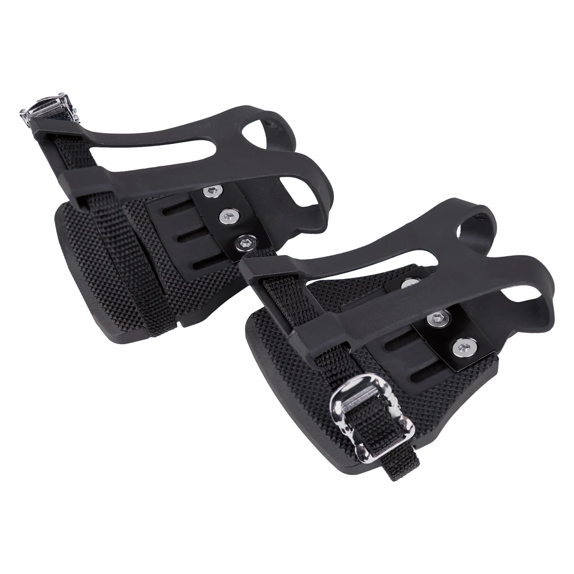 BV Bike Pedals Shimano SPD Compatible 9/16" with Toe Clips | BV-PD9