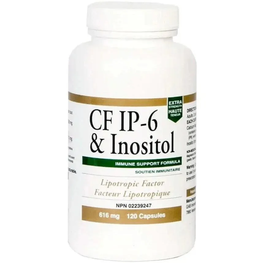 CF IP-6 & Inositol - 120 Caps