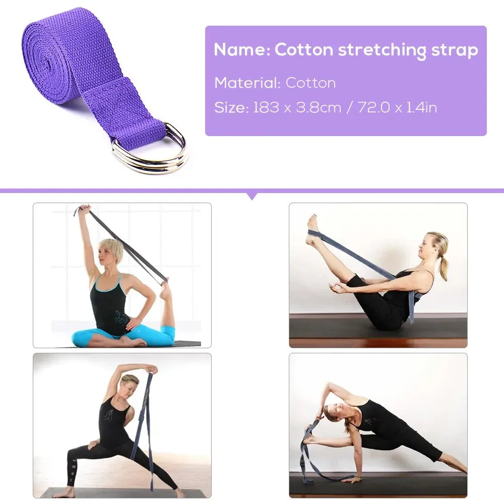 Complete Yoga Accessories Set - Home Gym Equipment for Versatile Workouts