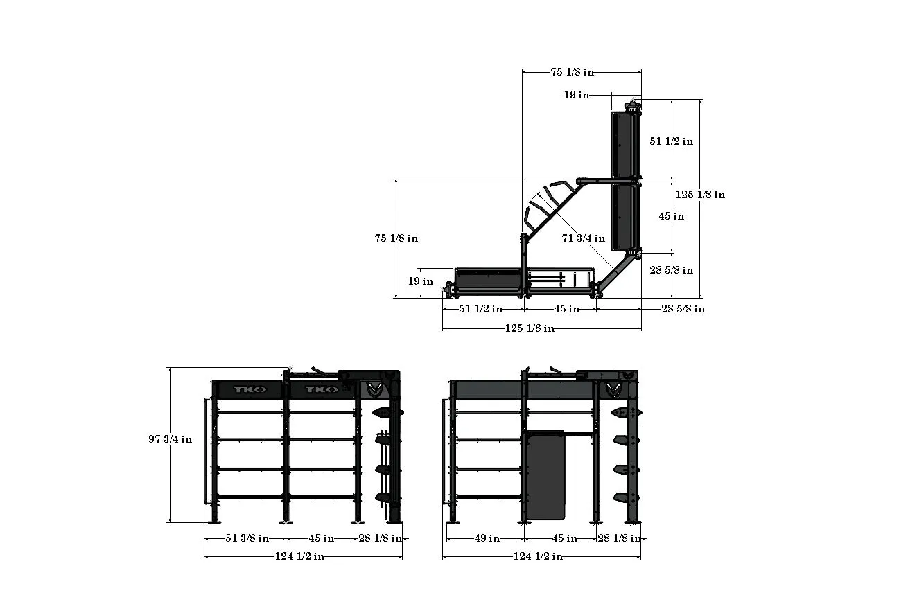 Corner Storage Suspension Bay