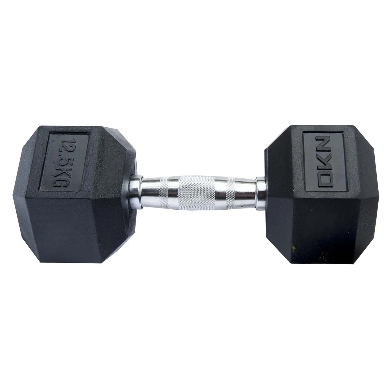 DKN Rubber Hex Dumbbells