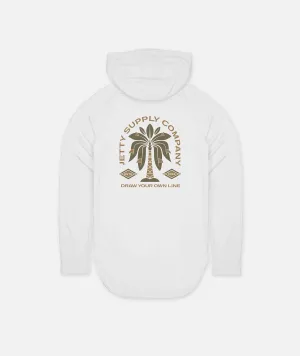 Fins UV Hoodie - White