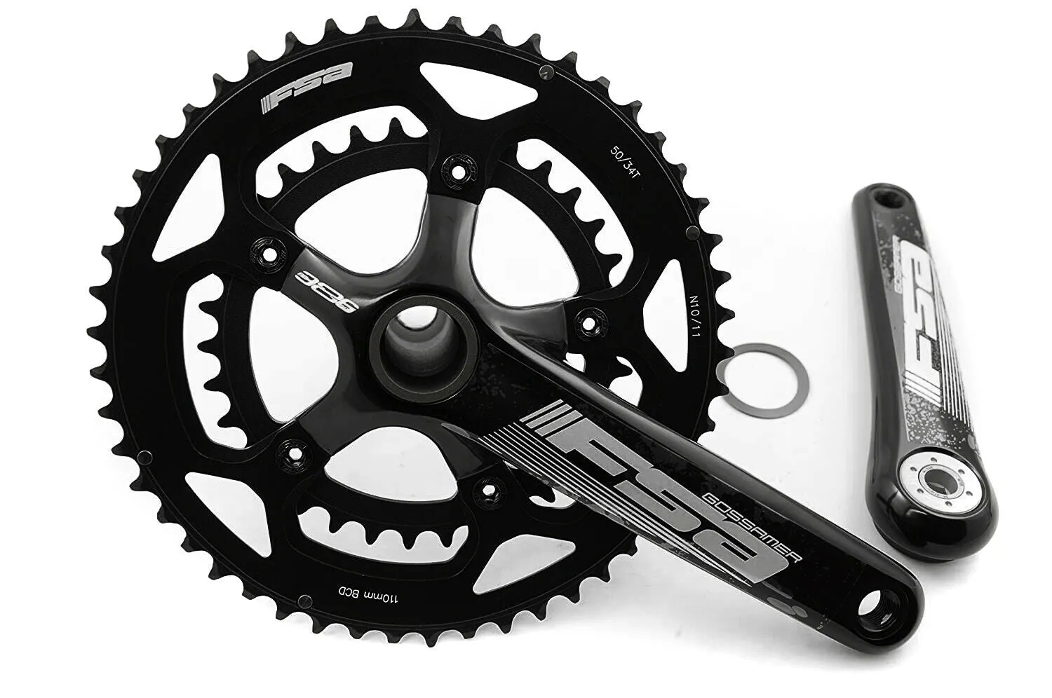 FSA Gossamer PRO Compact 50/34t Chainset - BB386EVO - 172.5mm