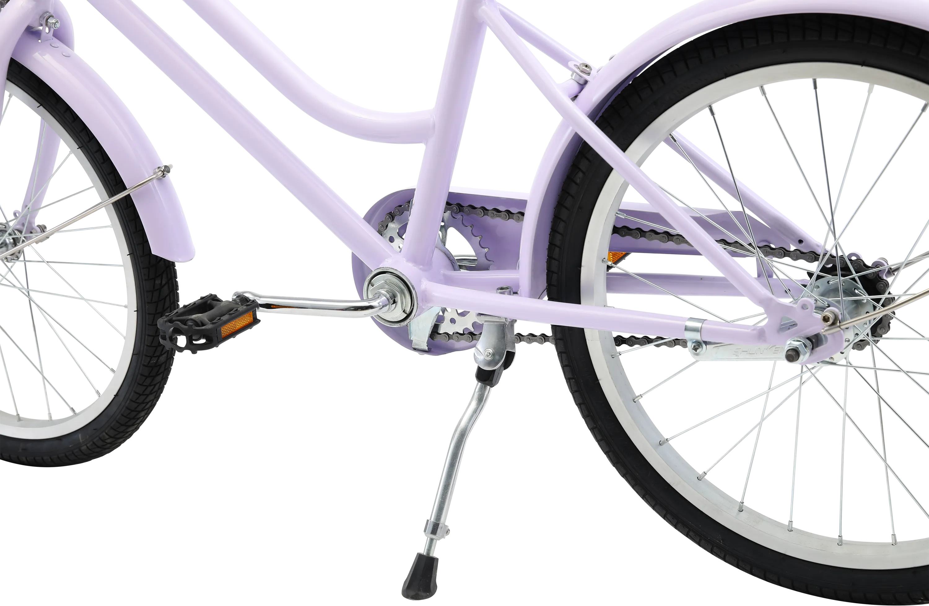 Girls Classic 20" Vintage Bike Lavender