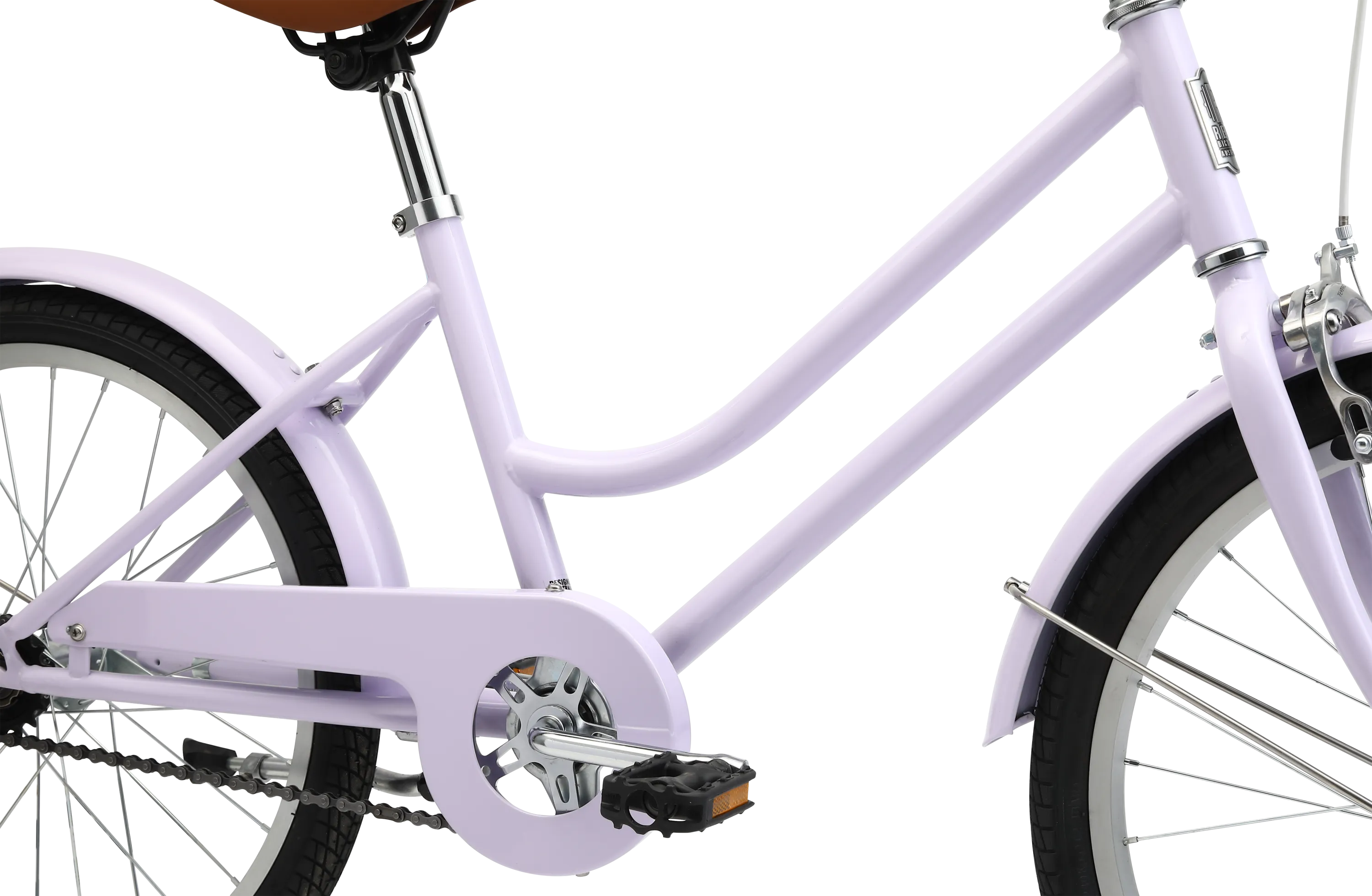 Girls Classic 20" Vintage Bike Lavender