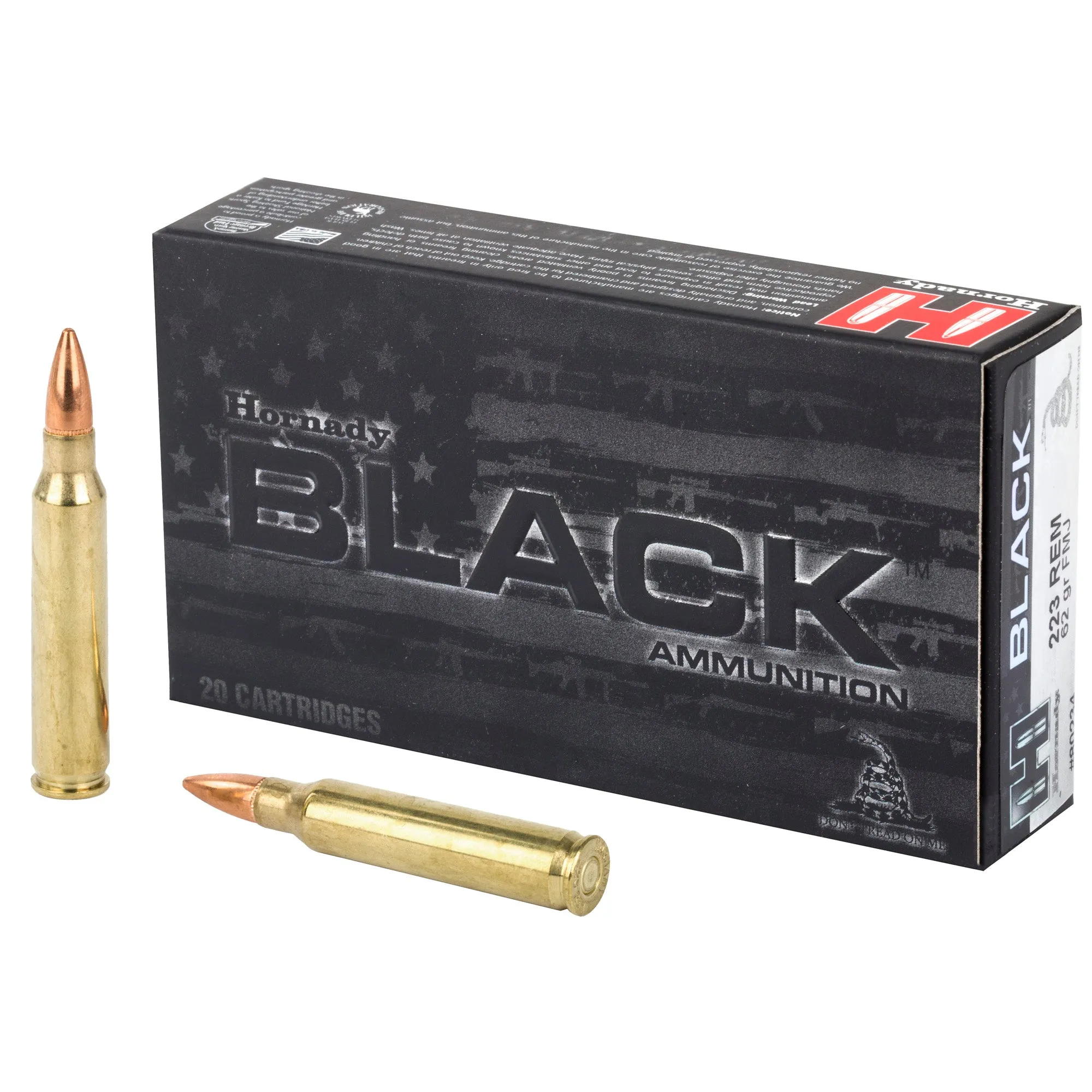 Hrndy Black 223rem 62gr Fmj 20-200