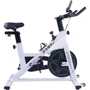 IFAST White Exercise Bike for Home