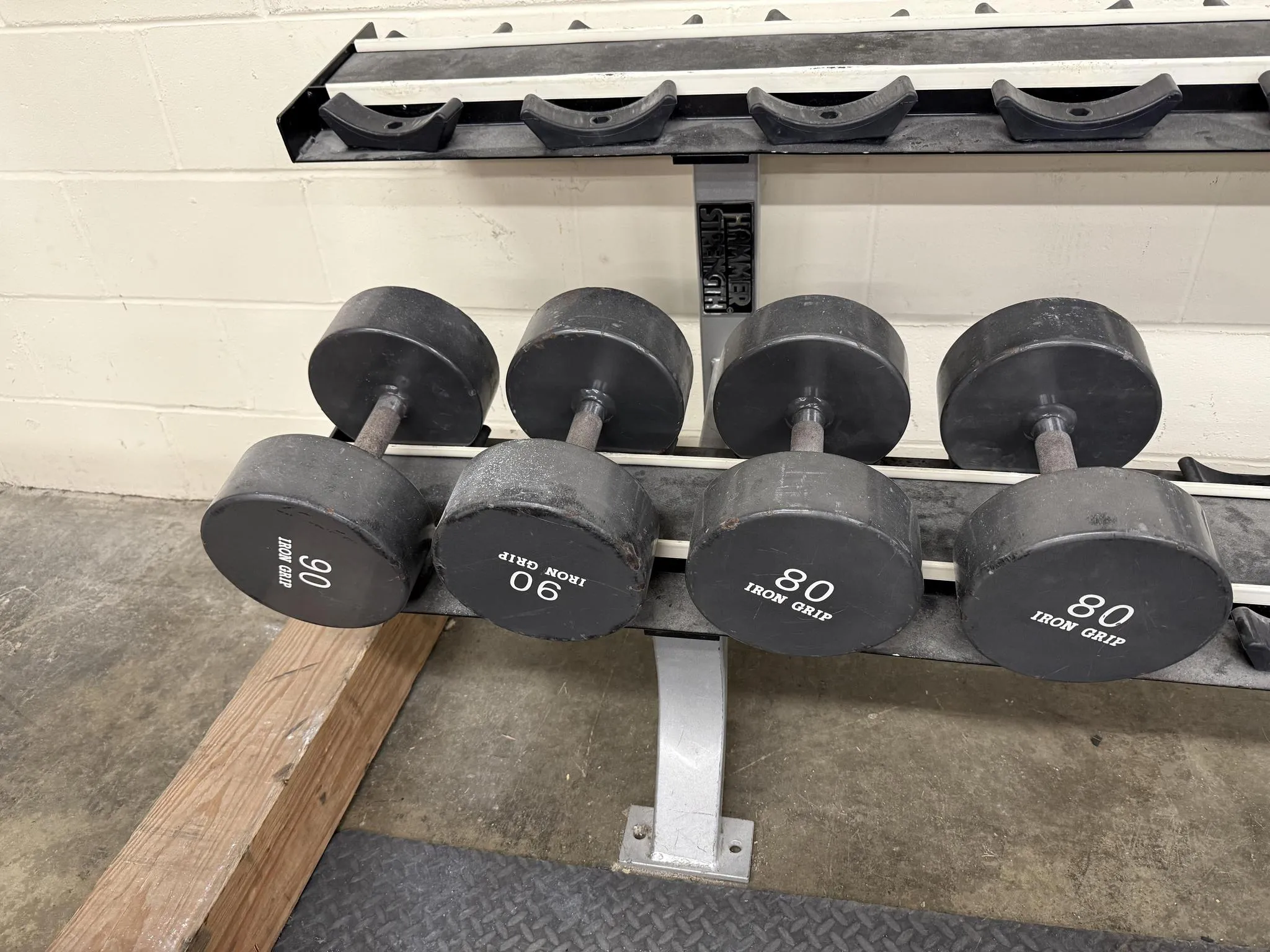 Iron Grip Dumbbells (Sold in Pairs) Used