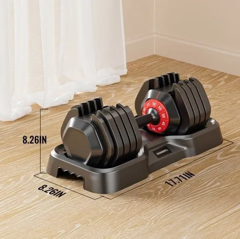 LovelyRLovely 10 In 1 Adjustable Dumbbell Set