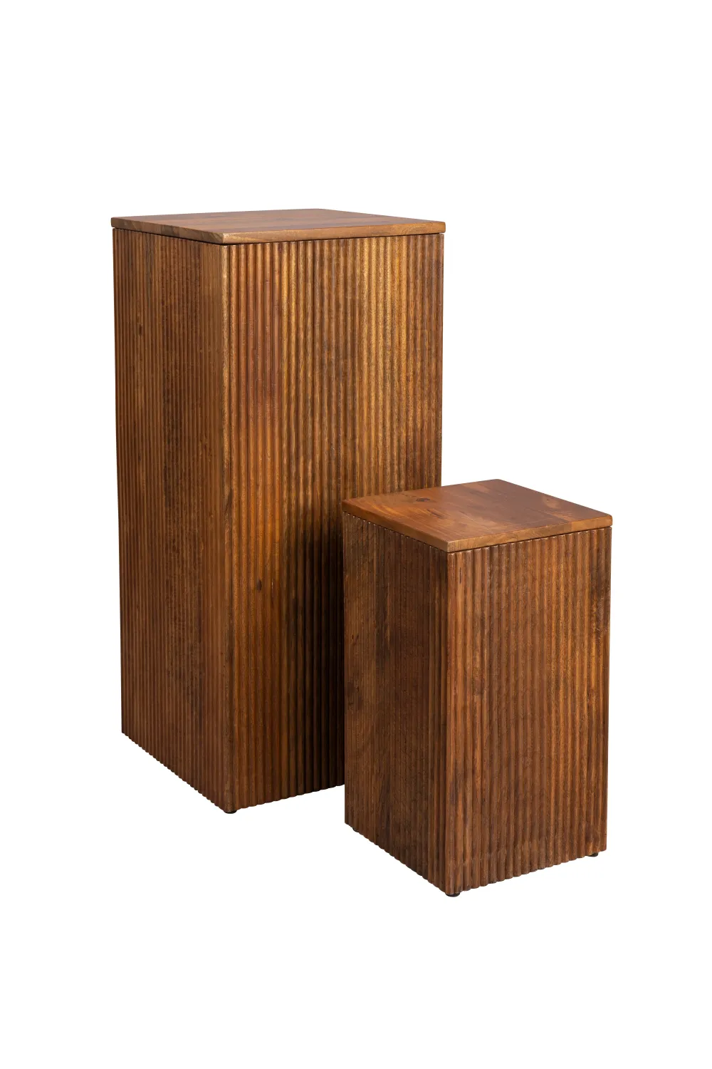 Mango Wood Plant Stand Set (2) | Dutchbone Ribble