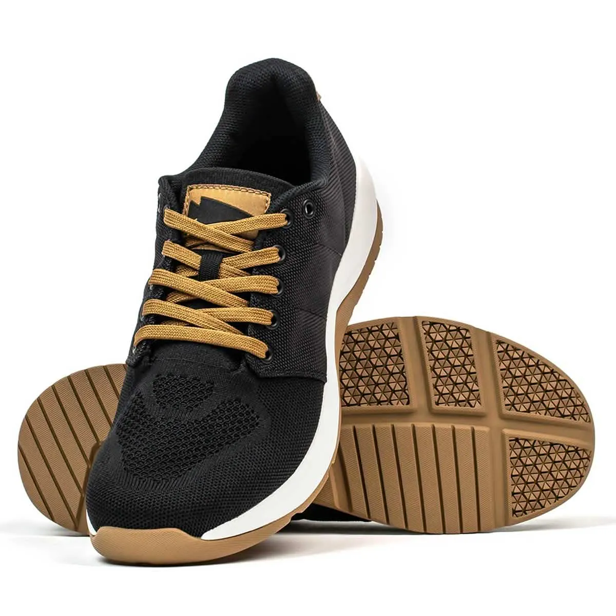 Men's Ballistic Trainers - Black   White   Coyote