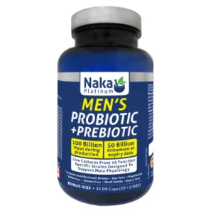 Naka Men's Probiotic   Prebiotic 35 Delayed Release Caps