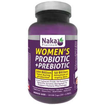 Naka Women's Probiotic   Prebiotic 35 Delayed Release Caps