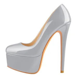 Pumps Queen Tigers (Silver)