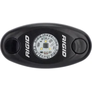 RIGID Industries A-Series Black Low Power LED Light - Single - Red [480043]