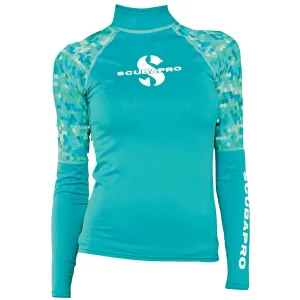 Scubapro UPF50 Long Sleeve Rash Guard - Ladies Caribbean