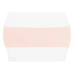 Spandex Chair Band - Blush/Rose Gold