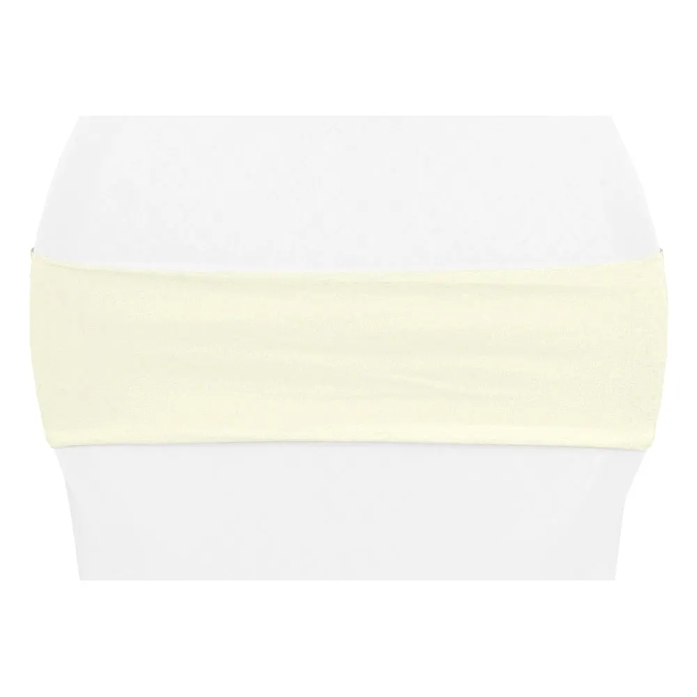 Spandex Chair Band - Ivory