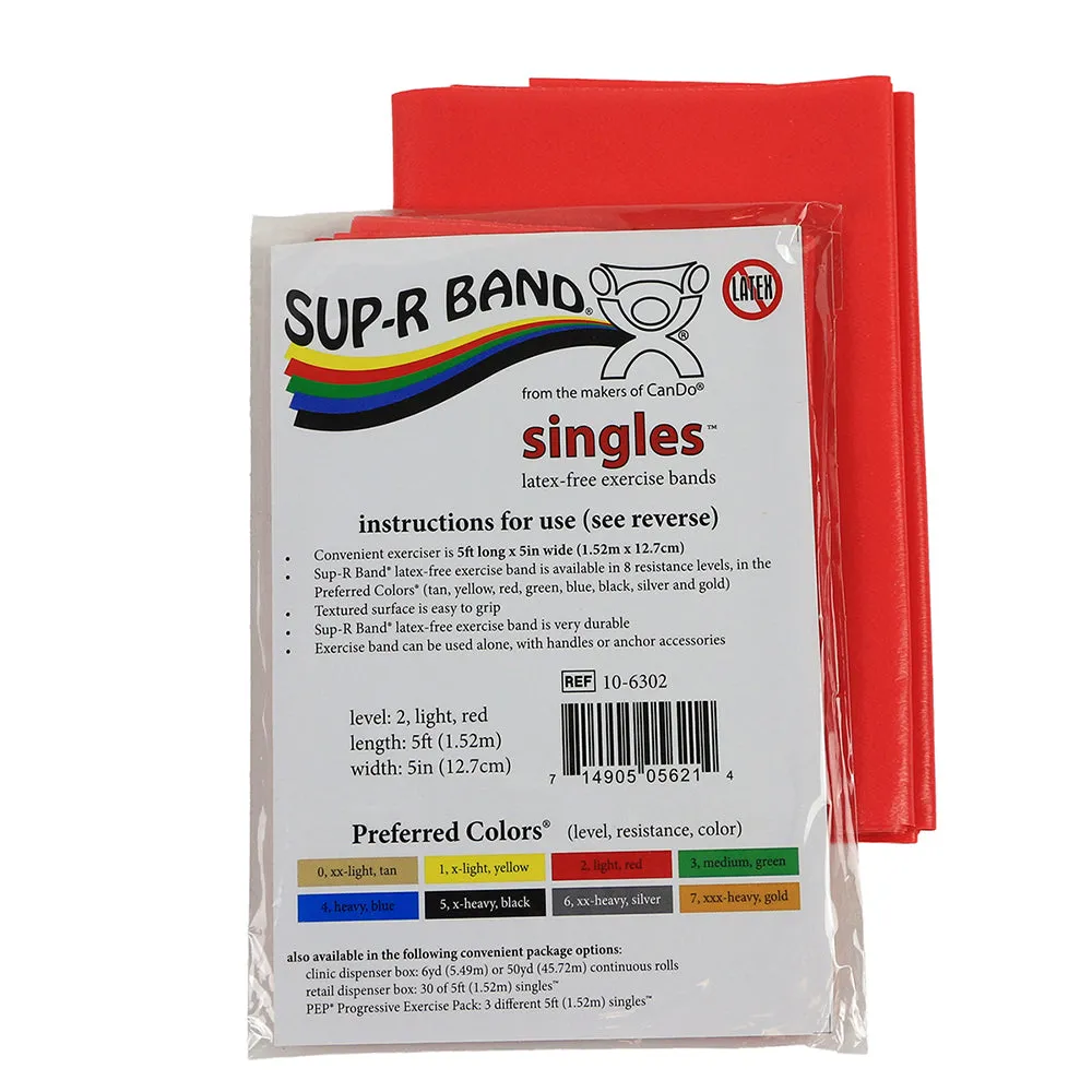 Sup-R Band Singles - 5 ft (Latex Free)