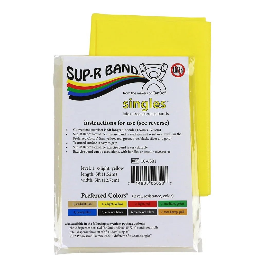 Sup-R Band Singles - 5 ft (Latex Free)