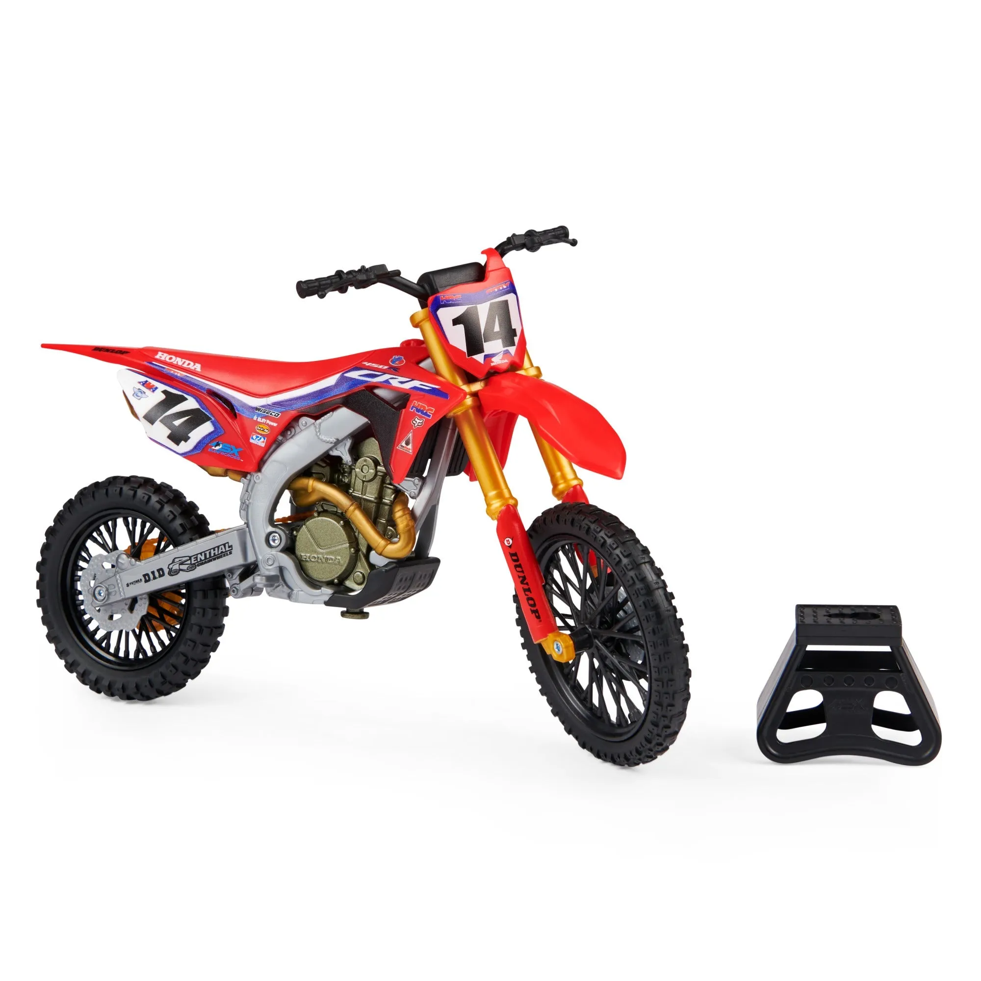 Supercross 1:10 Die Cast Motorcycle #14 Cole Seely