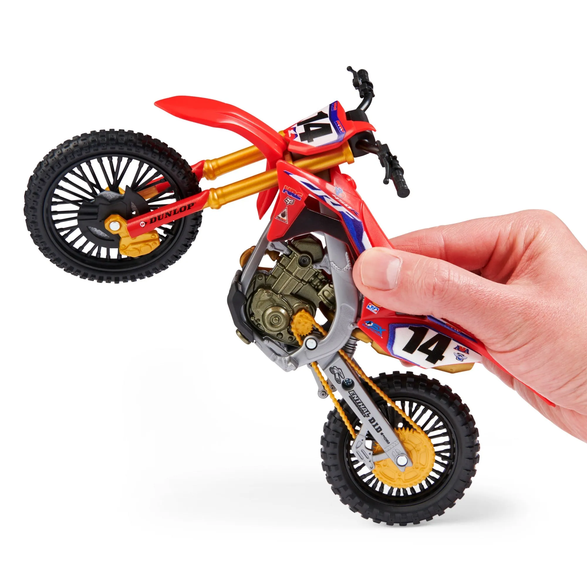 Supercross 1:10 Die Cast Motorcycle #14 Cole Seely