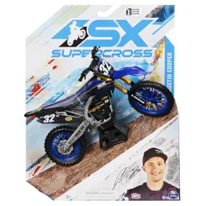 Supercross 1:10 Die Cast Motorcycle #32 Justin Cooper