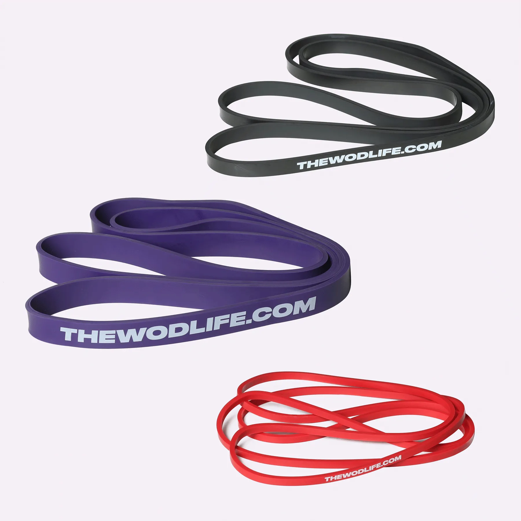 TWL - 41" Resistance Power Band 3 Pack - Super Skinny/Skinny/Medium