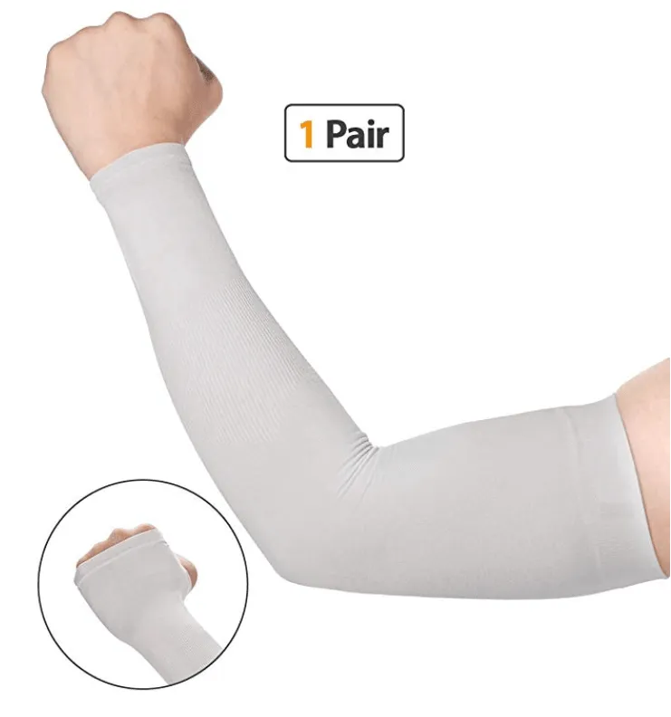 UV Protection Arm Sleeves - Cooling SPF 50 Sun Sleeves