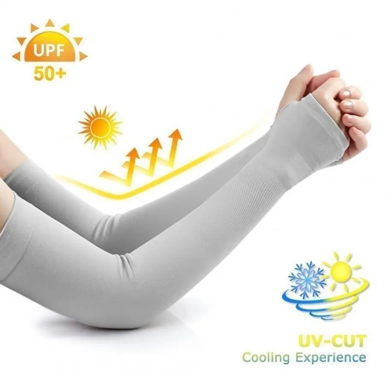 UV Protection Arm Sleeves - Cooling SPF 50 Sun Sleeves