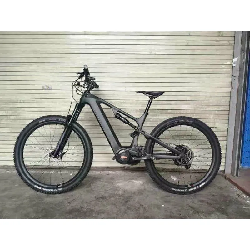 Watt Wagons Hydra Black 48V 880W Dual-Suspension Electric Mountain Bike