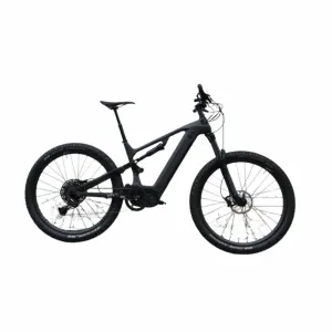 Watt Wagons Hydra Black 48V 880W Dual-Suspension Electric Mountain Bike